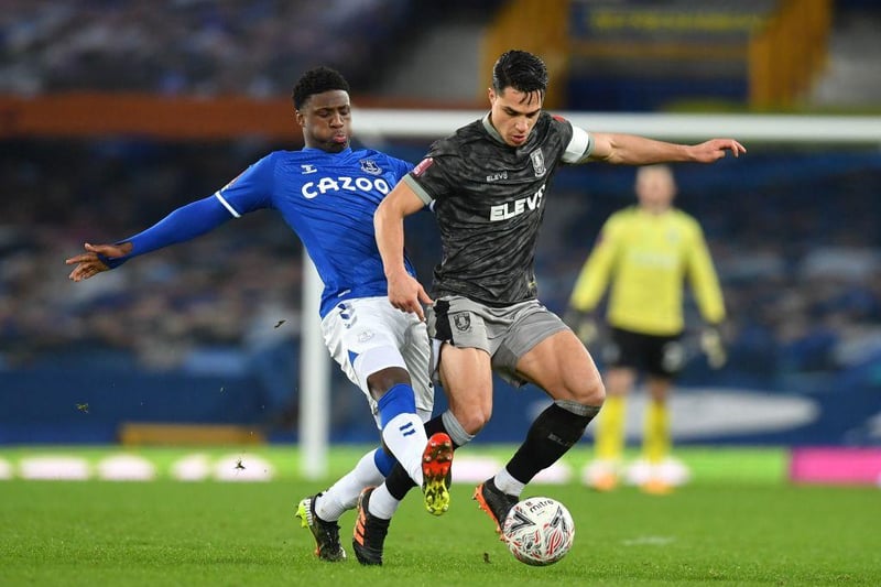 Leeds United want to sign Everton left-back Thierry Small in the summer and are ready to offer the youngster a path to their first-team. (Express)  

(Photo by PAUL ELLIS/AFP via Getty Images)