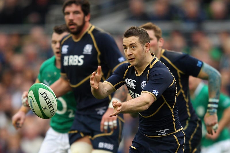 Ireland 32, Scotland 14: March 10, 2012, Six Nations
Greig Laidlaw of Scotland in action at Dublin's Aviva Stadium (Photo by Warren Little/Getty Images)