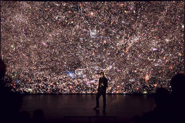 Professor Brian Cox in Emergence. Picture: Drew Forsyth.