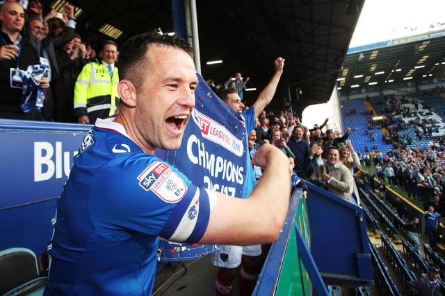 Doyle was made captain when he signed for the club and was a prominent figure in the dressing room. After leading Pompey to the League Two title, the Irishman returned to Coventry and helped them to promotion from the same division. Doyle retired earlier this year following a spell at Notts County where the 40 year old is now assistant head coach. Picture: Joe Pepler