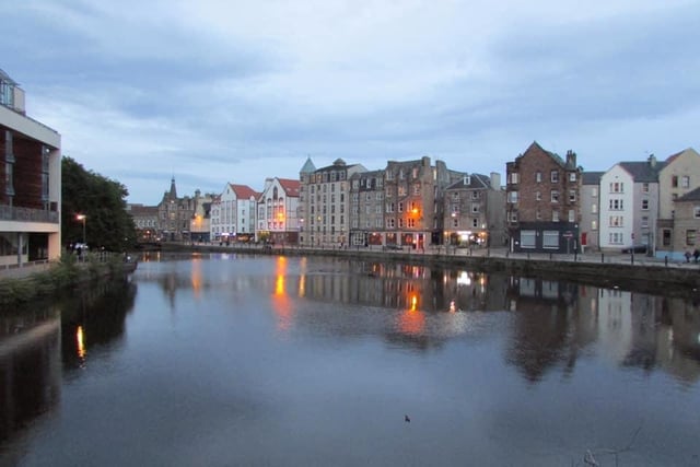 A wonderful shot of Leith.