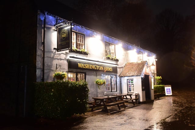 The Washington Arms looks especially delightful at this time of year.