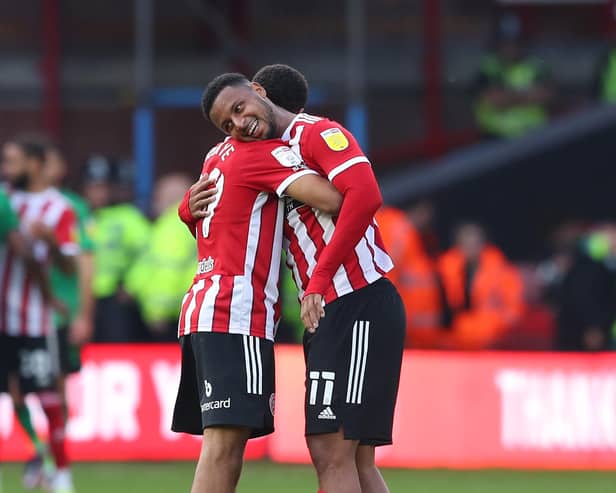 Sheffield United centre-forward Lys Mousset is expected to face Blackpool at Bramall Lane: Simon Bellis / Sportimage