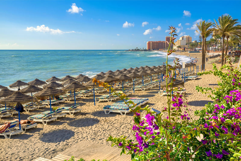 There is several amazing beaches along the coastline near Malaga with flights starting at £96 between 9-24 August. 