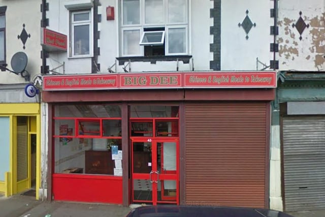 This Chinese takeaway has a five food hygiene rating.