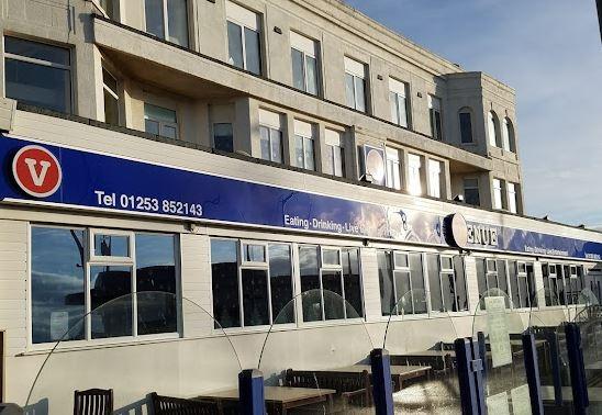 The Venue, North Promenade, Cleveleys, FY5 1LW.