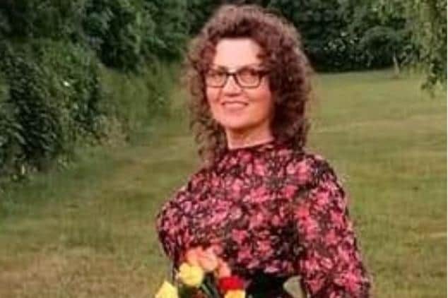 Pictured is deceased Agita Geslere who died aged 61 after she was stabbed to death in her Barnsley home, on Brierfield Close, by her mentally-ill son Renars Geslers.