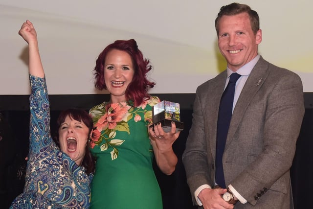A packed audience saw BloomInArt North East CIC – which helps find the inner artist in people – chosen as the 2017 winners in both the Community and Creative Industries categories.