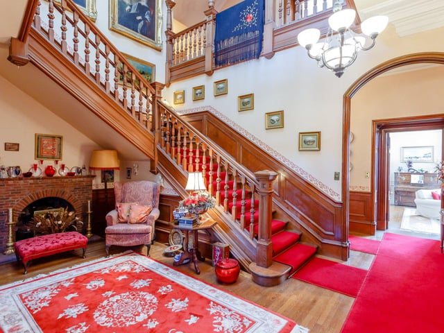 Main staircase.