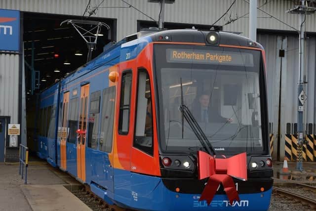 The tram-train launched in October 2018