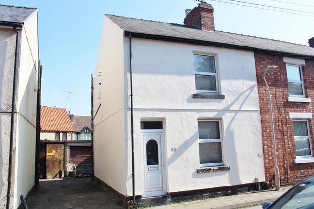 This two bedroom end terrace  has no upward chain. Marketed by David Blount Estate Agents.