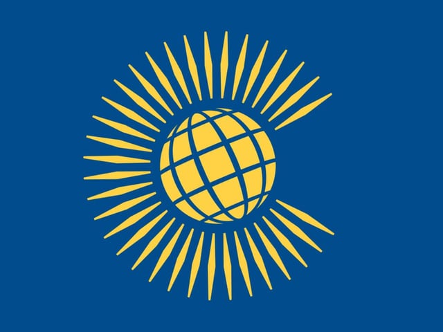 This flag is flown in Scotland on Commonwealth Day - March 11.