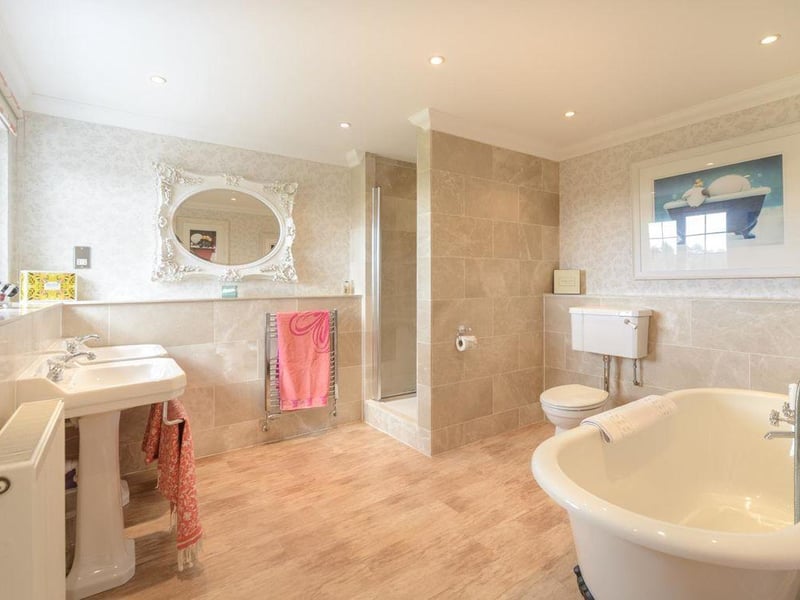 En-suite bathroom.