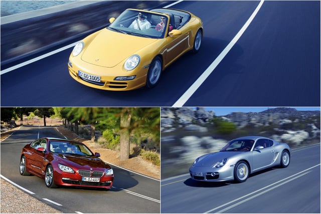 Porsche and BMW also manage to tie up the bottom three positions for dependable sports models, with Porsche's flagship 911 proving most problematic in its 997 form. 
Porsche 911 (2004 - 2011) 71.9%; BMW 6 Series Coupe/Convertible (2011 - 2018) 73.7%; Porsche Boxster/Cayman (2004 - 2012) 86.5%