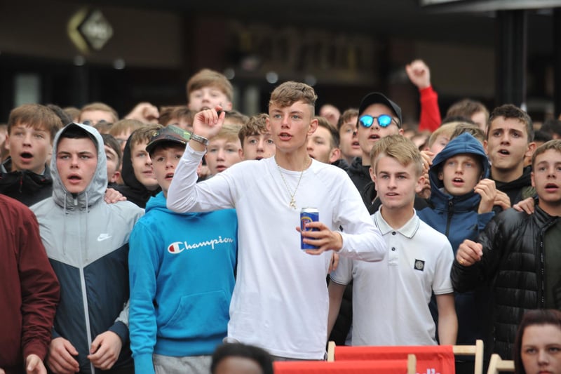 Were you pictured in the Fanzone in 2018?
