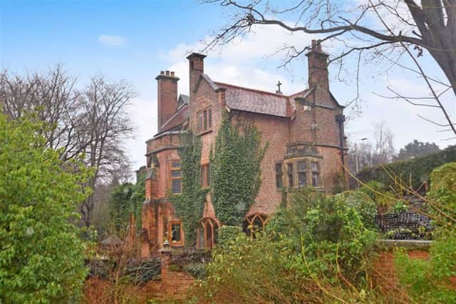 The property is described as "arguably one of the most unusual and interesting properties to grace the market in Scarborough for quite a while".