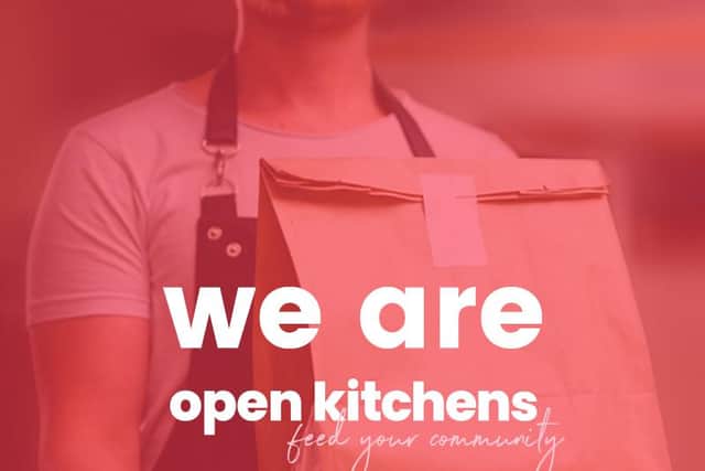 Open Kitchens are appealing to people across Sheffield to support the initiative.