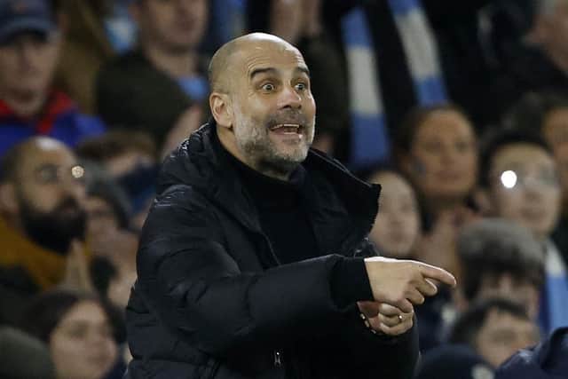 Manchester City manager Pep Guardiola doesn't always like to talk football: Richard Sellers/PA Wire.