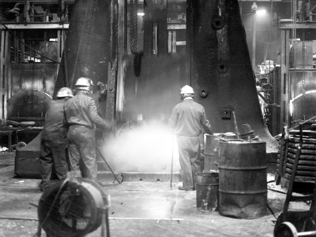 Drop Stamping Forge, George Turton Platts and Co. Ltd., Furnival Road.