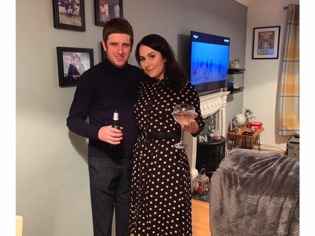 Kelly is a student nurse and her fiancé, Matt, is a funeral director. They were nominated by Kelly's sister, Emily Paffett.