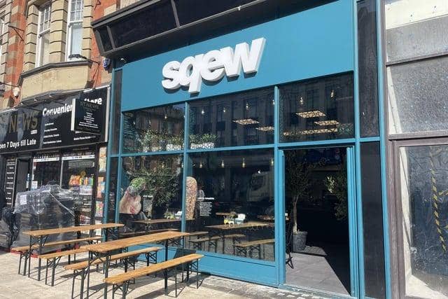Sqew is one of Leeds' highest-rated kebab restaurants on Google, with diners regularly praising its freshly carved lamb and chicken shawarma, homemade flatbreads and generous portions. It also won Deliveroo's national kebab award in 2025.