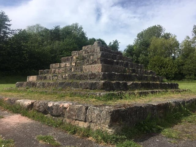 Situated to the north of the famous Forge Market, Hogarth Park contains a mysterious stone pyramid.