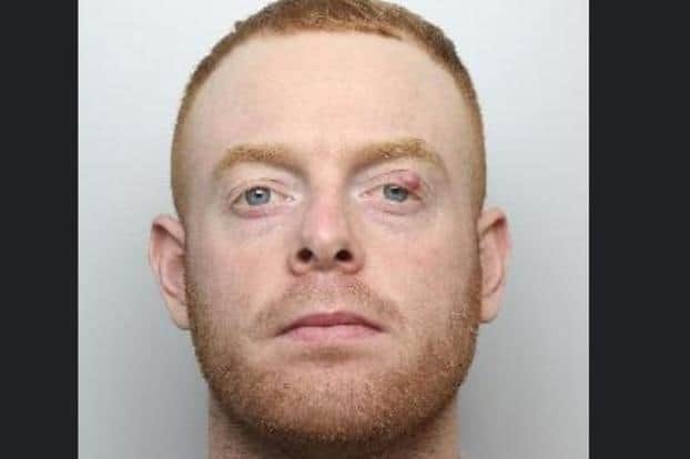 Pictured is Ross Turton, aged 30, of Danewood Avenue, Woodthorpe, Sheffield, who was found guilty of murdering Sheffield father-of-three Danny Irons.