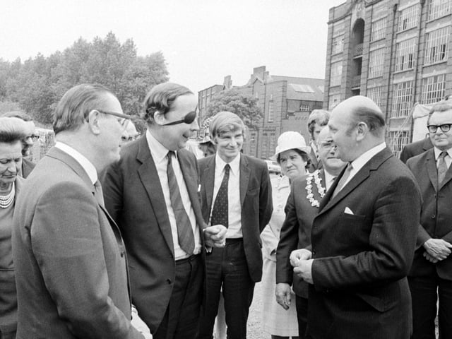 The new ring road was the result of years of planning for council officials - were you part of the planning process?