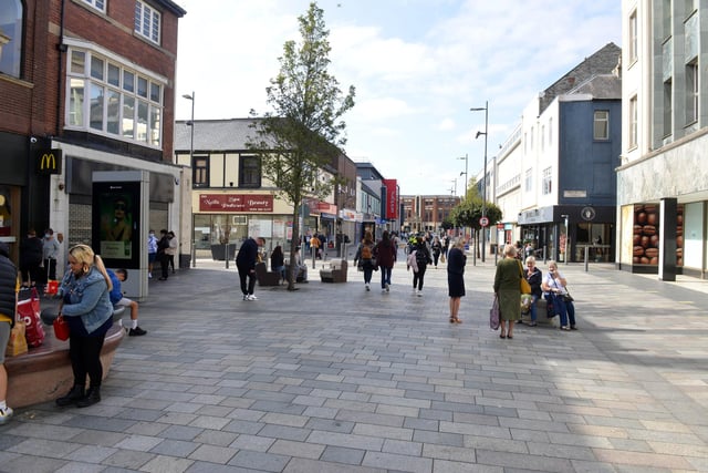 With no further restrictions on shops, it was business as usual on High Street West.