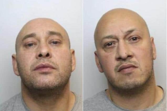 Pictured, left to right, are Florin Andrei, aged 45, of no fixed abode, and Gabriel Andrei, aged 41, of Pindar Oaks Cottages, Barnsley, who were both found guilty by a jury of the murder of Catalin Rizea and were both found guilty of causing grievous bodily harm with intent to Alexandru Rizea.