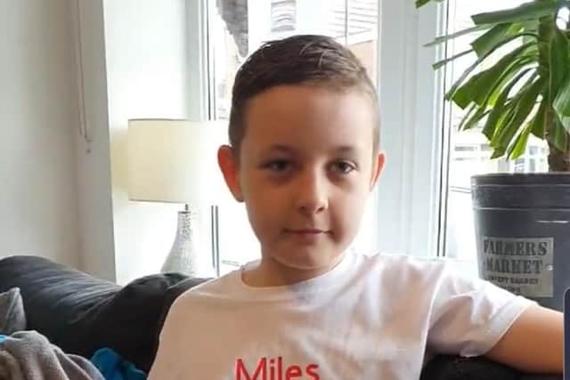 Mitchell Sanderson, nine, from Chapeltown is raising money for his Nanan Carol who passed away after testing positive for Covid-19