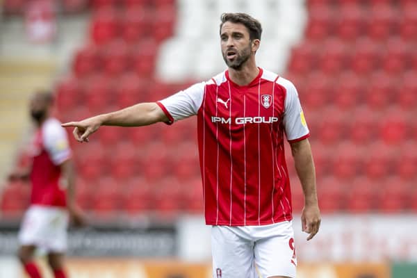 Rotherham United foreard Will Grigg has been ruled out for two months after suffering a hamstring injury