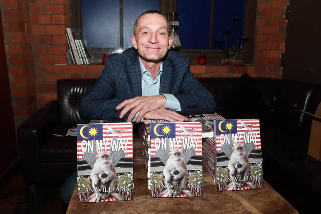 Ian Williams launches his new book at Cubana in Sheffield