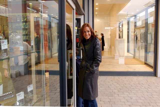 Tara Palmer-Tomkinson was the high-profile person who opened the Dalton Park shopping outlet in 2003.