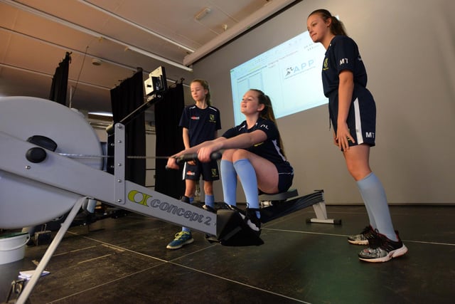 This rowing fundraiser was the challenge taken on by students at High Tunstall College of Science for Cancer Research in 2017. Were you a part of it?