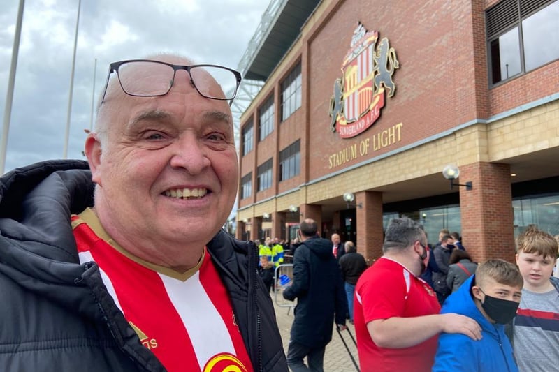 Aiden Marsden pictured ahead of kick-off at the Stadium of Light, the 10,000 fans will sound like 40,000 today on Wearside as Sunderland look to battle back from 2-0 first leg deficit.