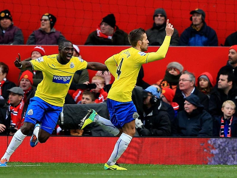 Newcastle have won just once at Old Trafford since 1972 - coming in their 1-0 win over David Moyes’ side in 2013. (Photo by Richard Heathcote/Getty Images)