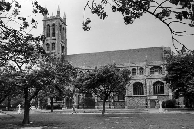 St Mary's Church Fratton Portsmouth May 1973