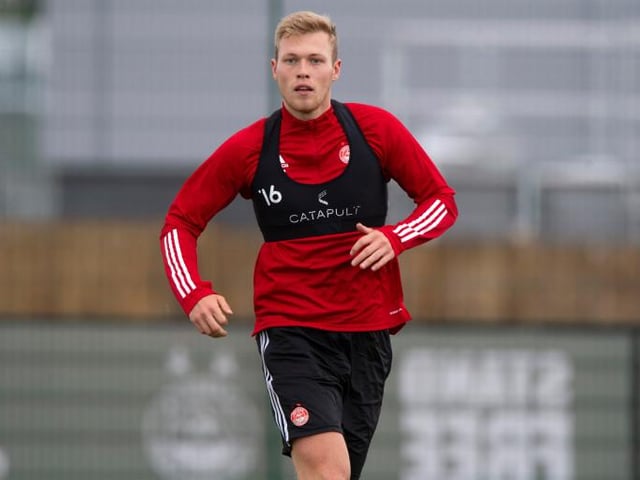 Aberdeen striker Sam Cosgrove could be an option for Derek McInnes in tonight's visit of Hamilton Accies. The striker has been missing since an knee injury on the eve of the campaign.
