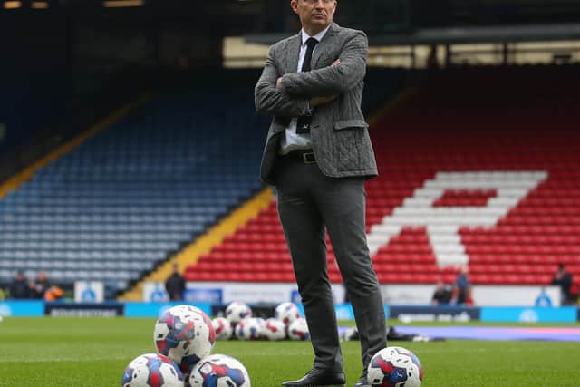 Sheffield United manager Paul Heckingbottom will take plenty away with him from Ewood Park - apart, unfortunately, from points: Simon Bellis / Sportimage