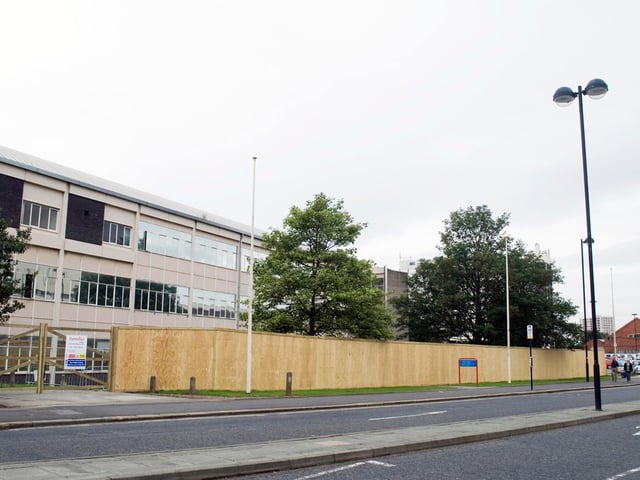 Demolition work began on the former Doncaster College site at Waterdale to make way for the Civic and Cultural Quarter.