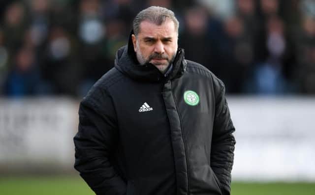 Celtic manager Ange Postecoglou  (Photo by Ross MacDonald / SNS Group)