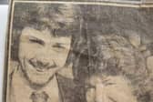 The Star article reporting on Jan and Steve's marriage in 1982