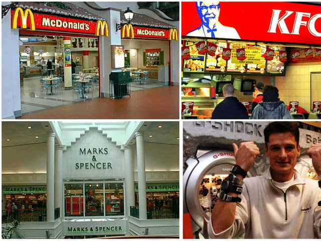 The elite 21 includes fast-food outlets KFC and McDonald's, M&S and jeweller H Samuel.