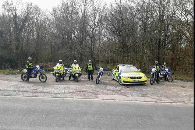 South Yorkshire Police has more than doubled the size of its off-road team to deal with the issue of nuisance and illegal bike riders.