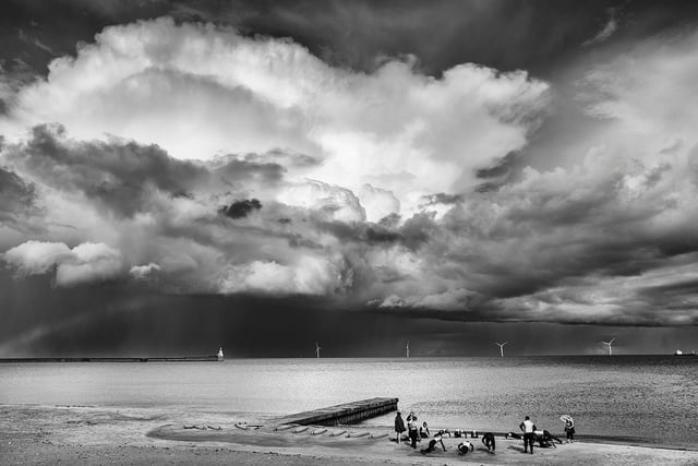 Praying For Rain (Blyth beach) by John Thompson.