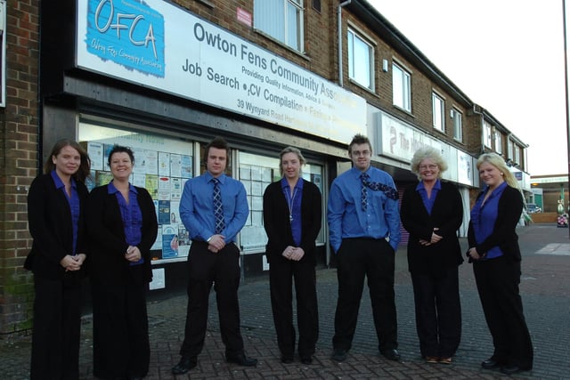 The team at OFCA in Wynyard Road. Recognise anyone you know in this photo from ten years ago?