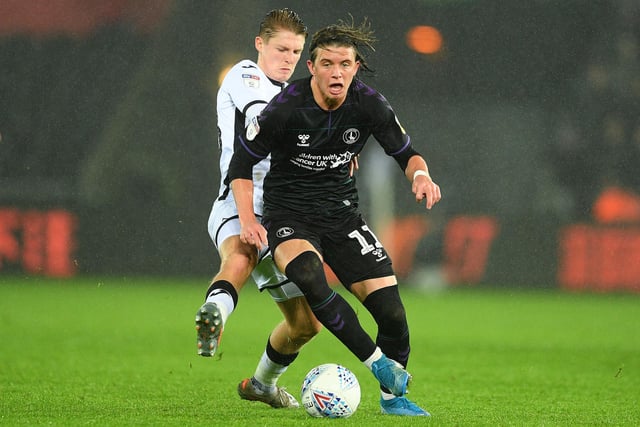 Swansea City's star loanee Conor Gallagher is being eyed by Burnley as a potential summer target, although he may instead to loaned to Chelsea's affiliated club Vitesse Arnhem instead. (Wales Online). (Photo by Harry Trump/Getty Images)