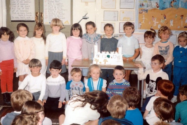 Were you in the picture in this classroom photo?