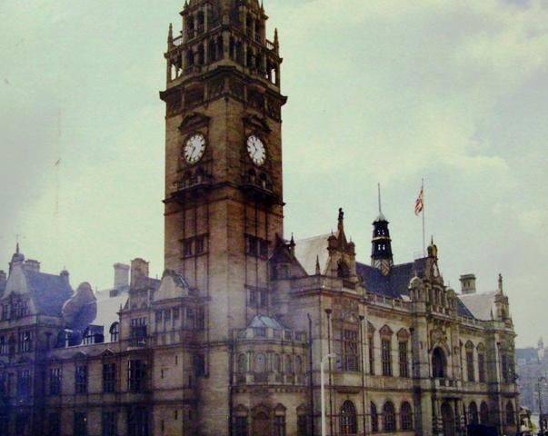 The fountain in 1971